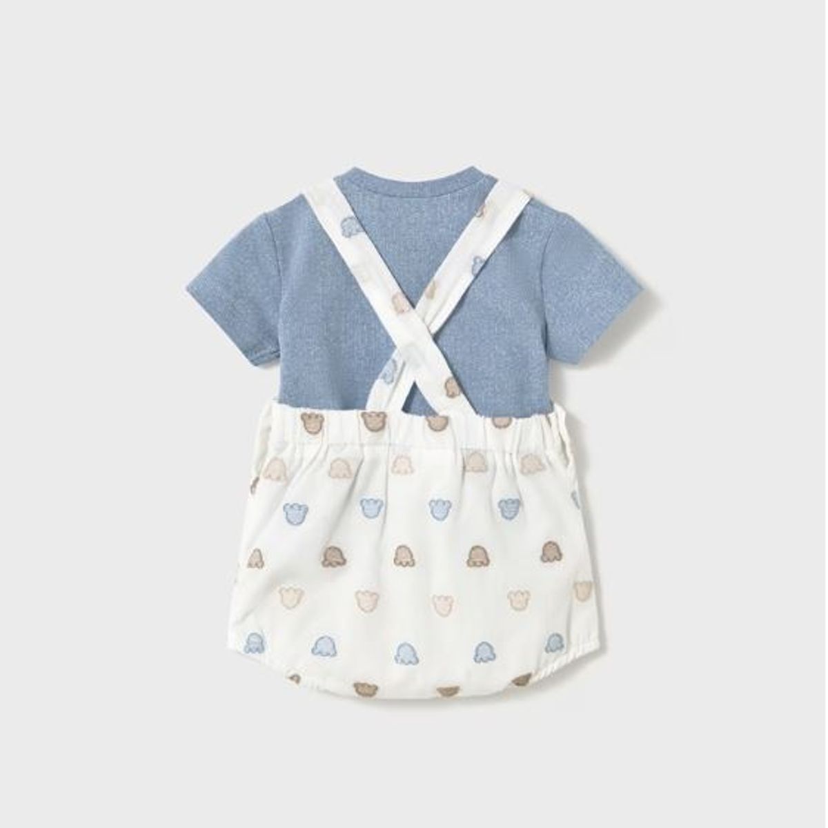 MAYORAL - Conjunto Jardinera corta + camiseta