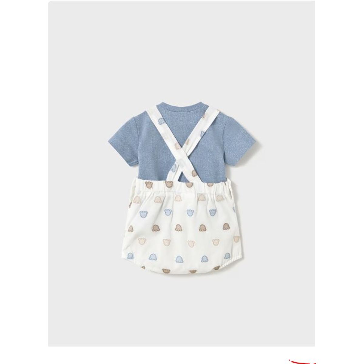 MAYORAL - Conjunto Jardinera corta + camiseta