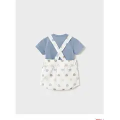 MAYORAL - Conjunto Jardinera corta + camiseta