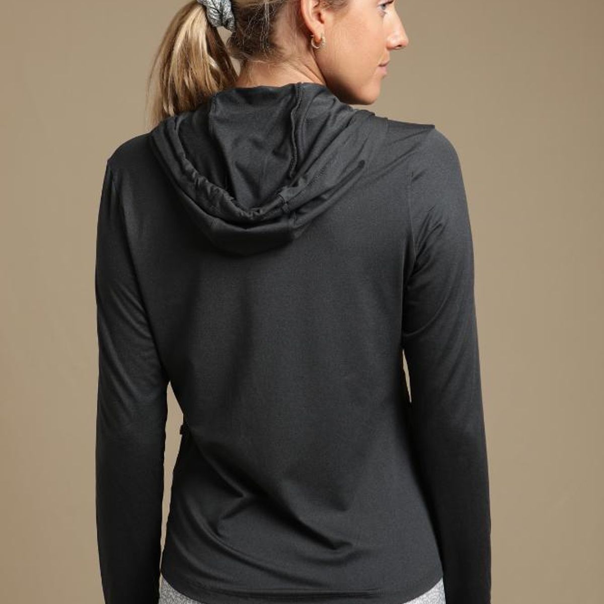 MALI - Full Zip Hoodie Black