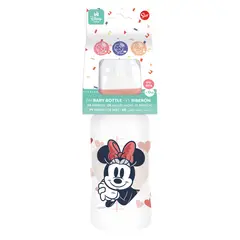 DISNEY - Mamadera Boca Ancha 350ml 0M+ Minnie