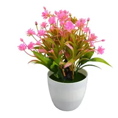 GENERICO - Planta artificial macetero 23 cm decoración