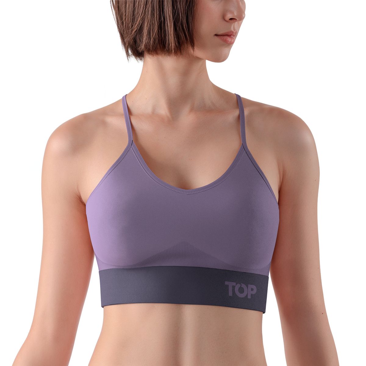TOP - Peto Mujer Deportivo Pretina Ancha Microfibra C5 TOP