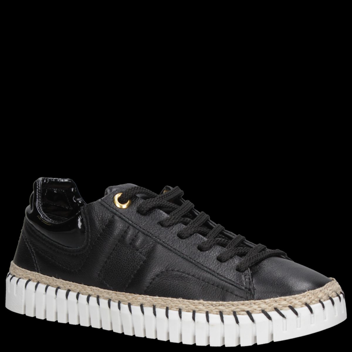 LUZ DA LUA - Zapatilla Casual Mujer Negro Luz da Lua