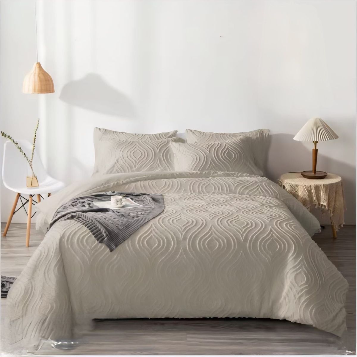 GENERICO - COBERTORES DE VERANO QUILT DE ALGODON SEMI-ACOLCHADOS