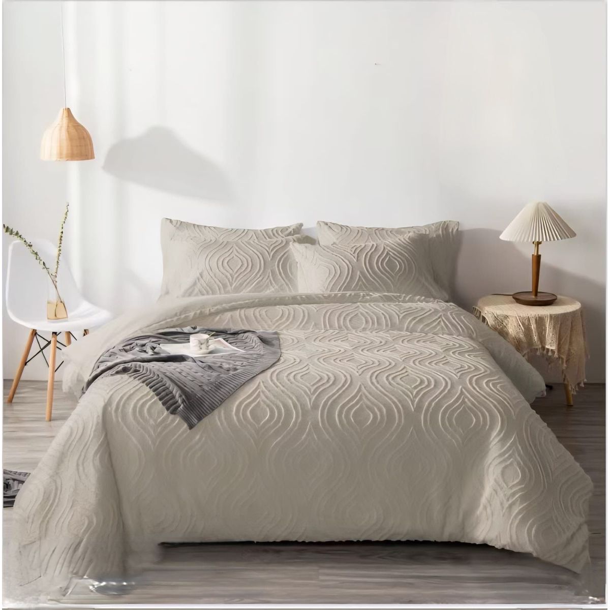 GENERICO - COBERTORES DE VERANO QUILT DE ALGODON SEMI-ACOLCHADOS
