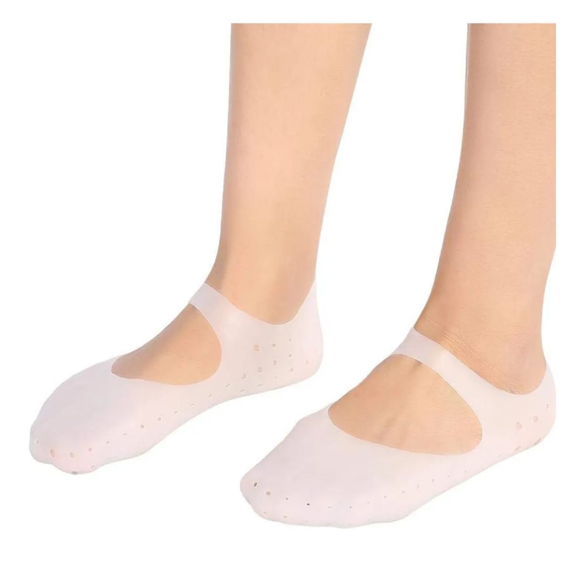 GENERICO - Calcetines De Silicona Hidratantes Antigrietas Transpirable