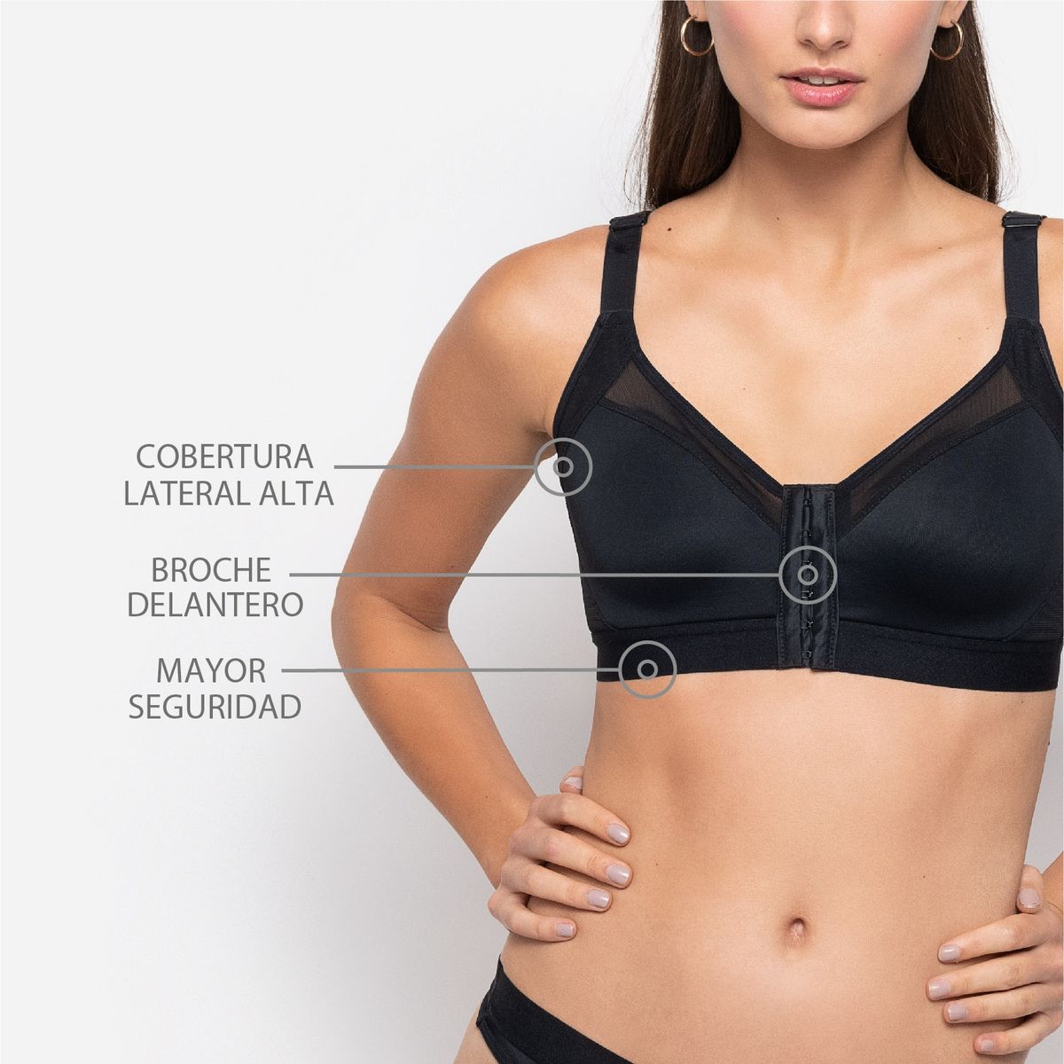 INTIME - Sostén Deportivo Mujer Intime