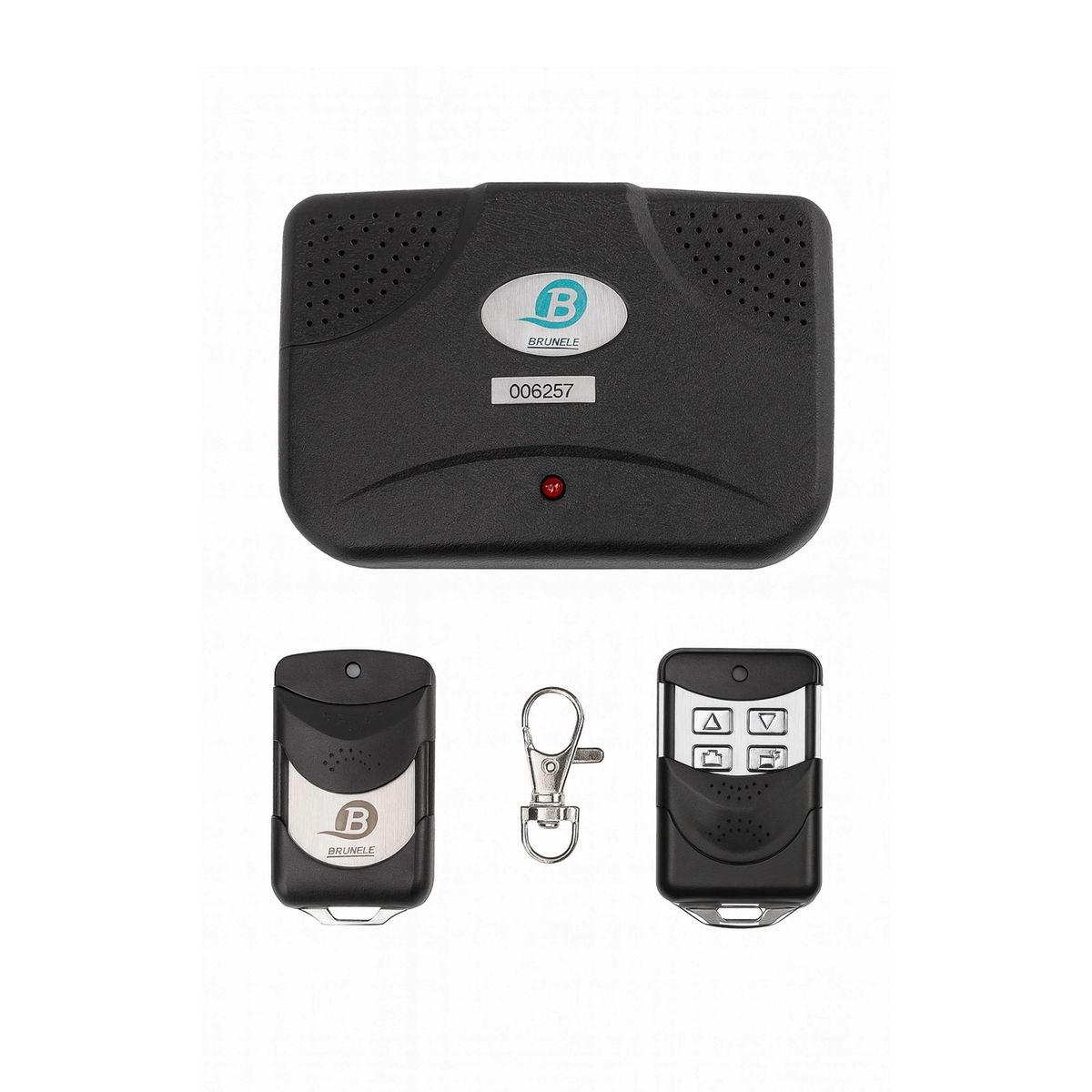 GENERICO - Central Con 2 Controles Para Motor Lateral Cortina Metálica