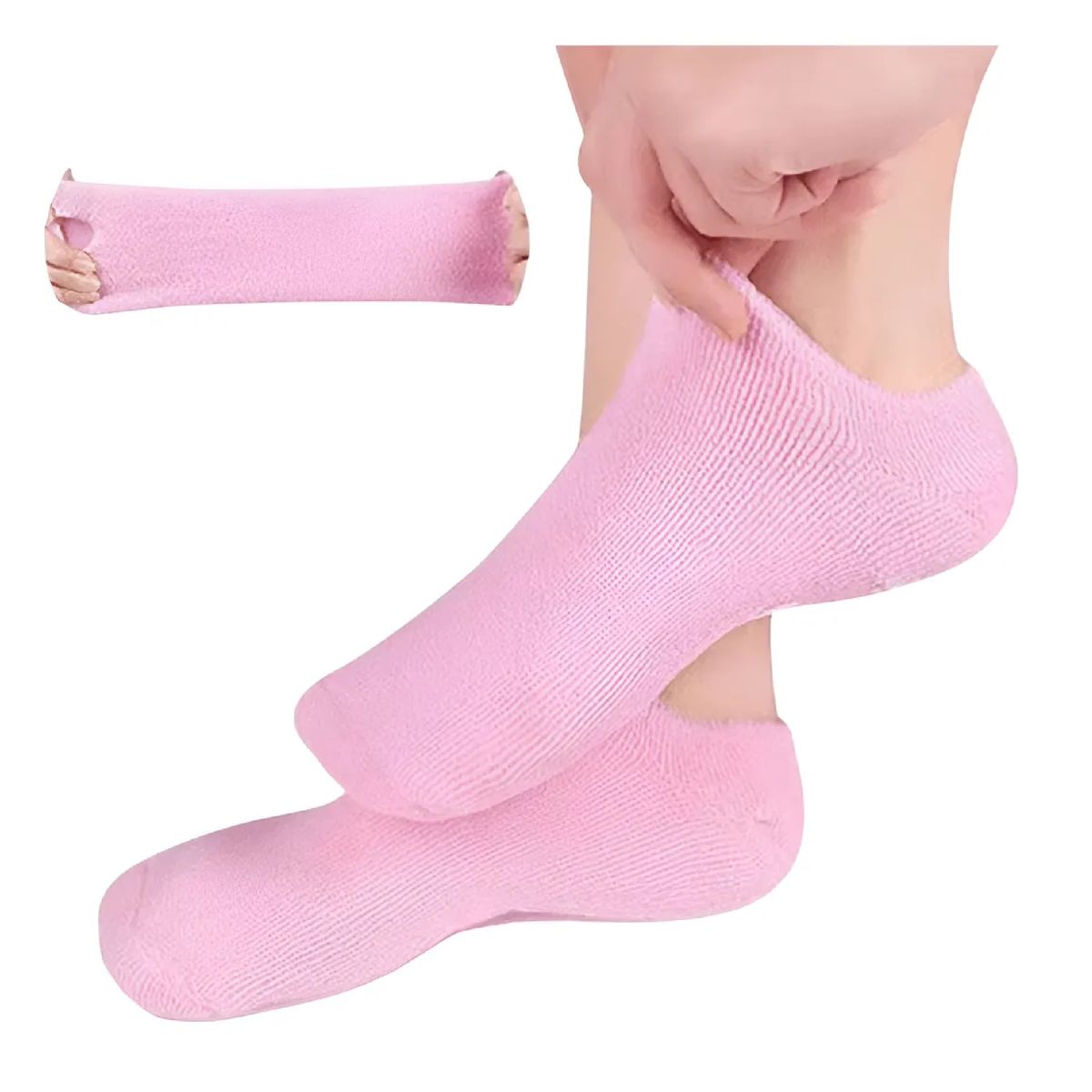 GENERICO - Calcetines Hidratante Exfoliante Spa Interior De Gel