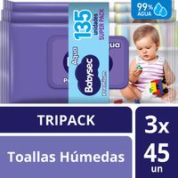 Toallas Húmedas Premium Pack 135 Un