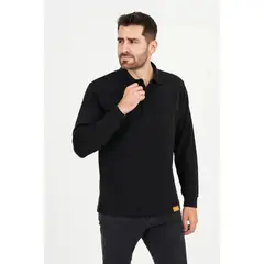 T-WORLD - Polera Pique Hombre Manga Larga