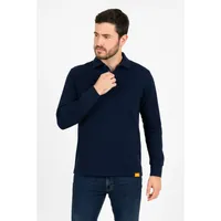 Polera Pique Hombre Manga Larga