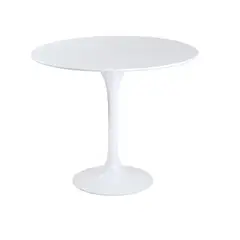 HABITA2 CHILE - Mesa de comedor Tulip 80 cm - Blanco