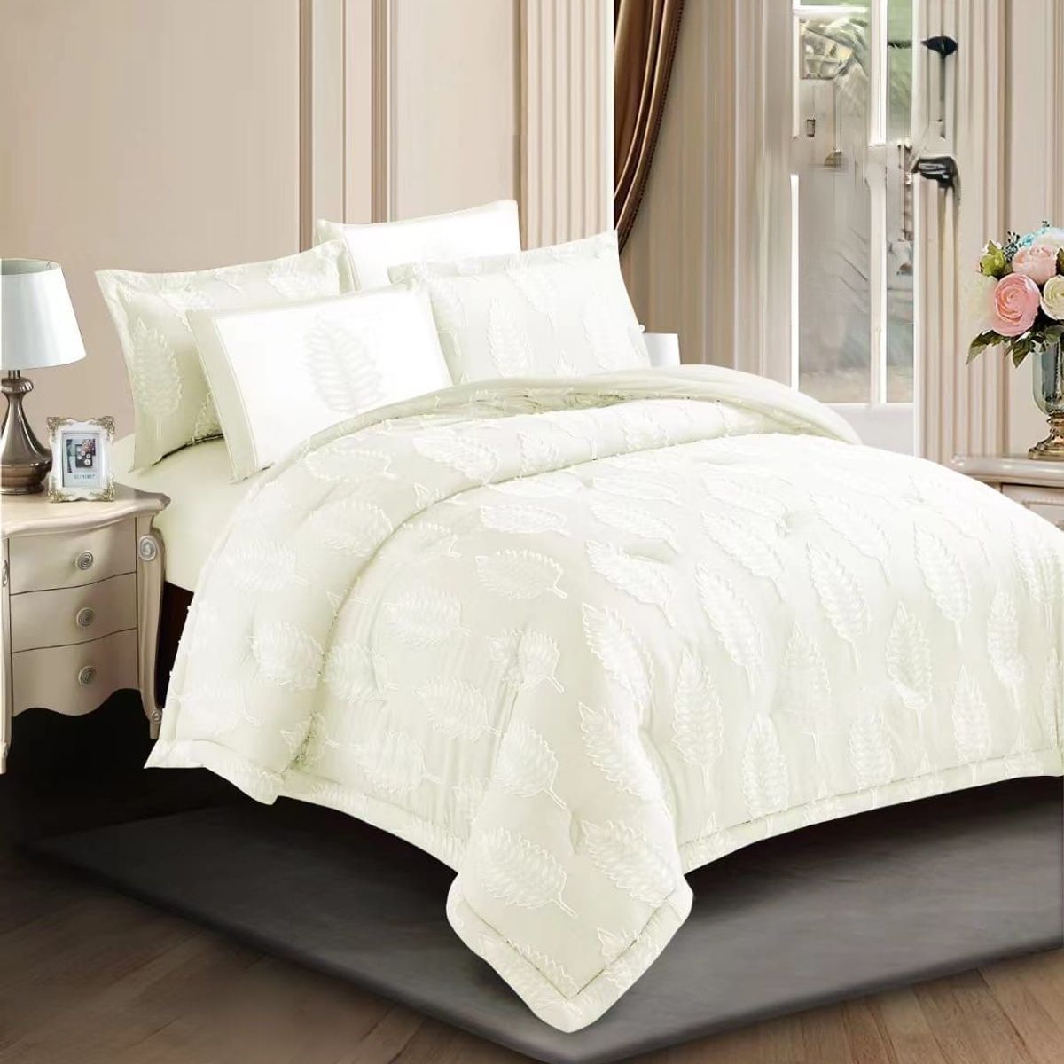 GENERICO - COBERTORES DE VERANO QUILT DE ALGODON SEMI-ACOLCHADOS