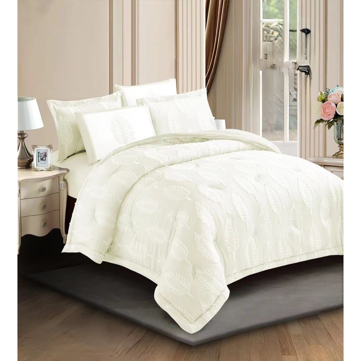 GENERICO - COBERTORES DE VERANO QUILT DE ALGODON SEMI-ACOLCHADOS