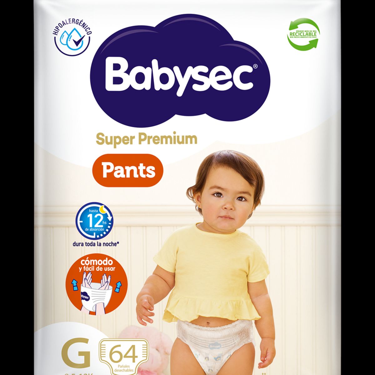 BABYSEC - Pants Babysec Super Premium 64 Un G