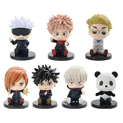GENERICO - Jujutsu Kaisen Set De 7 Figuras Satoru Gojo