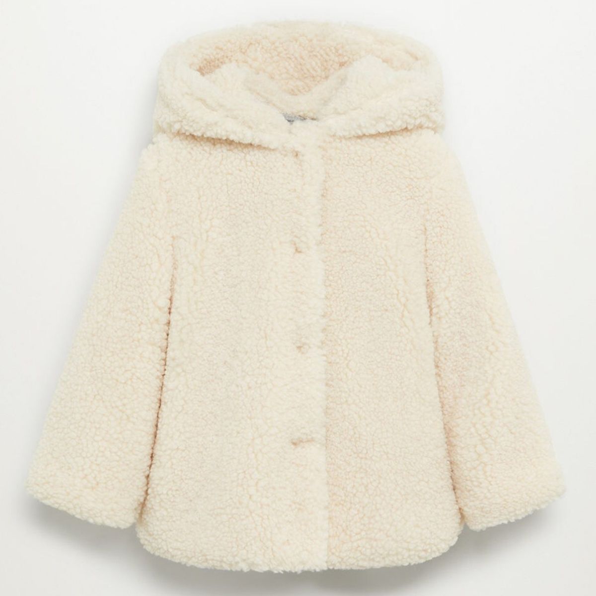 MANGO KIDS - Abrigo Chiporro Gorro Susi Niña