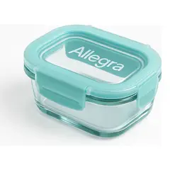 ALLEGRA - 3 Mini Taper De Vidrio Hermetico Contenedor Chico 150cc