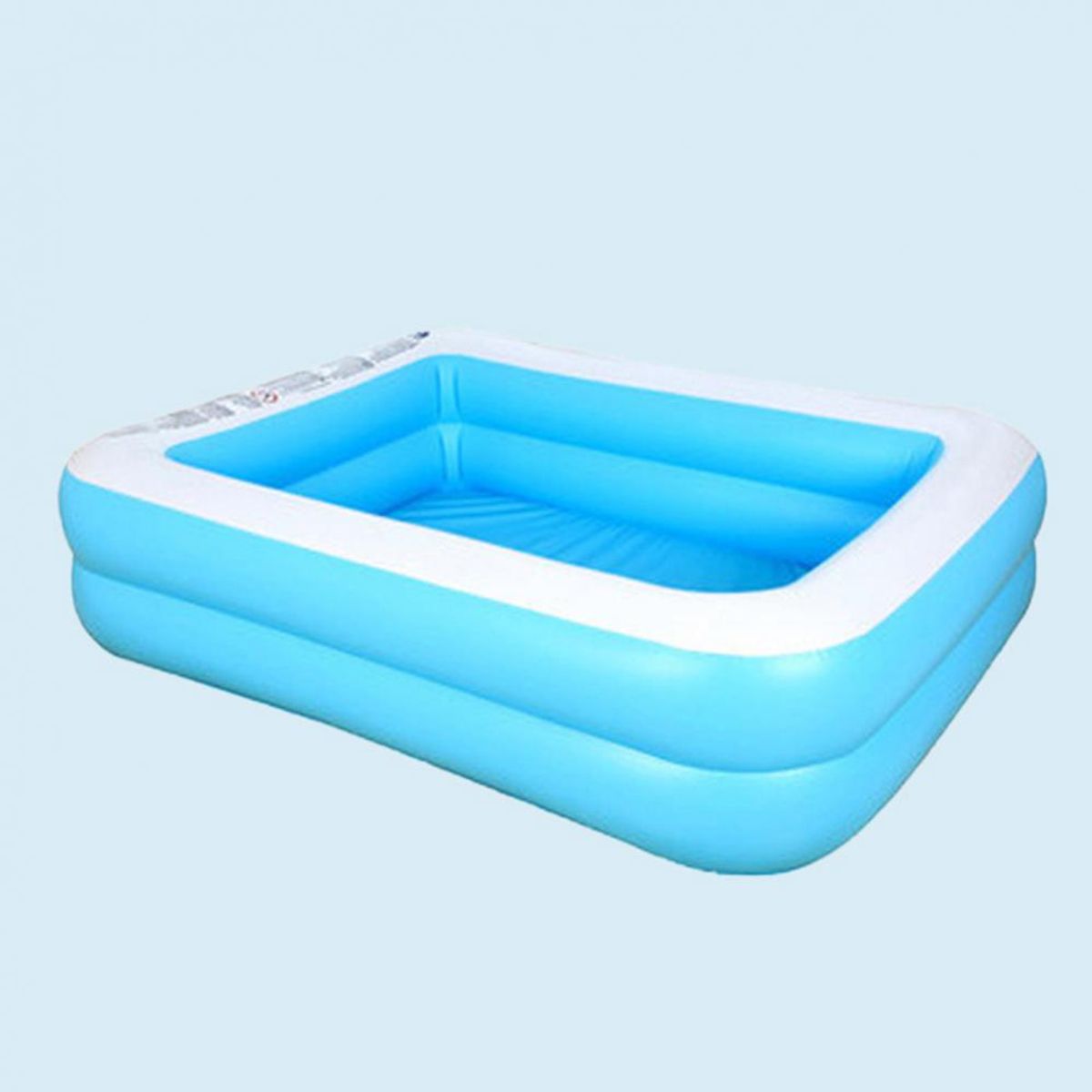 GENERICO - Piscina inflable azul 2 aros 2x1.2x40 cm
