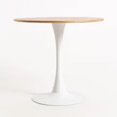 HABITA2 CHILE - Mesa de comedor Tulip 120 cm - Cubierta de Madera