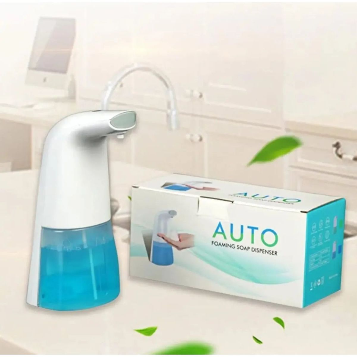 MOVI - Dispensador de Jabón Automático con Sensor Inteligente de Movimiento- Limpieza sin Contacto