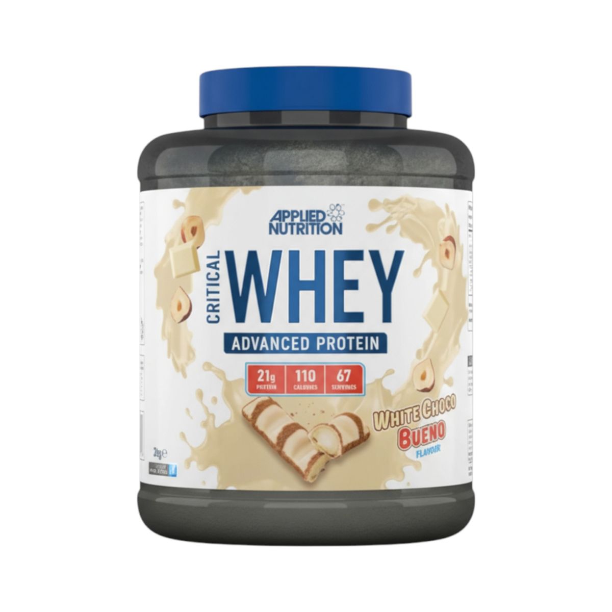 APPLIED NUTRITION - PROTEINA CRITICAL WHEY 2KG 67 SV WHITE CHOCO BUENO - APPLIED NUTRITION