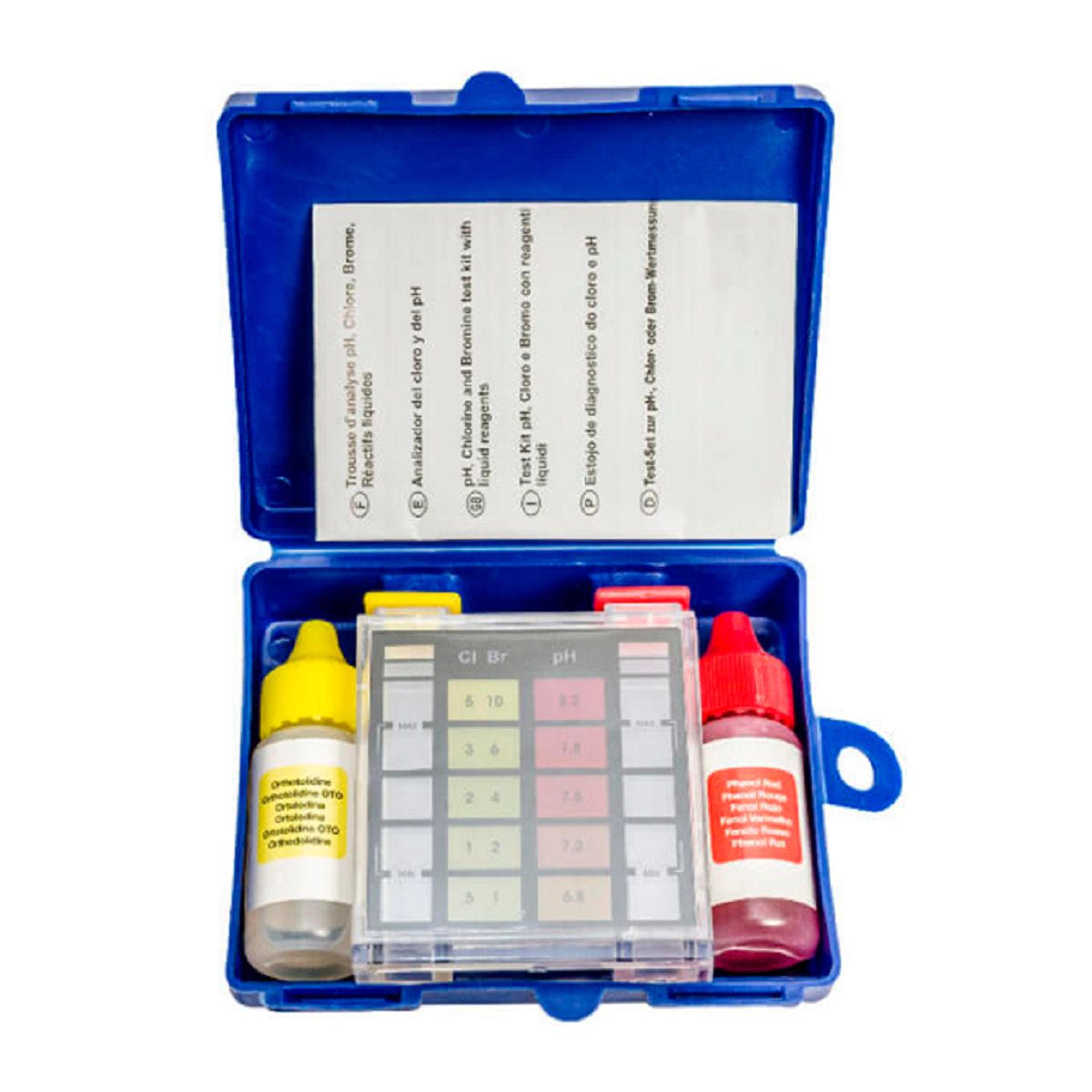 GENERICO - Kit Test De Cloro Y Ph Laboratorio Para Piscinas