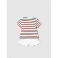 MAYORAL - Conjunto de 4 piezas pantalón corto + camiseta manga corta