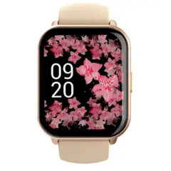 HIFUTURE - Smartwatch Zone 2 Dorado Salud y Llamadas BT