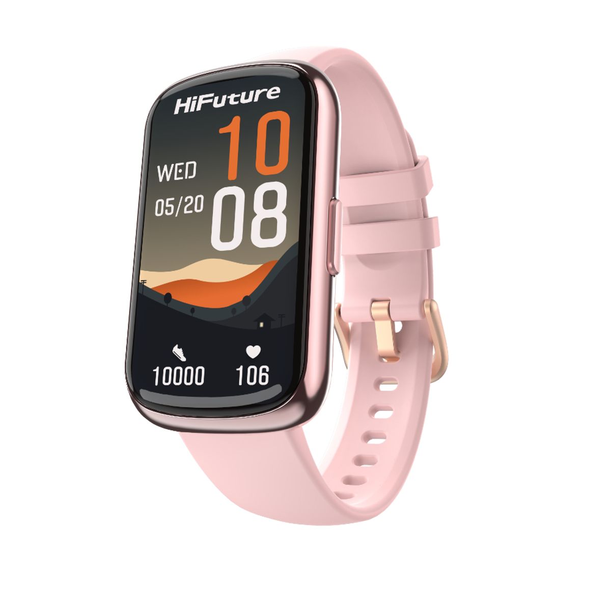 HIFUTURE - Smartwatch Evo 2 Gris Plateado HiFuture IPS y Salud BT