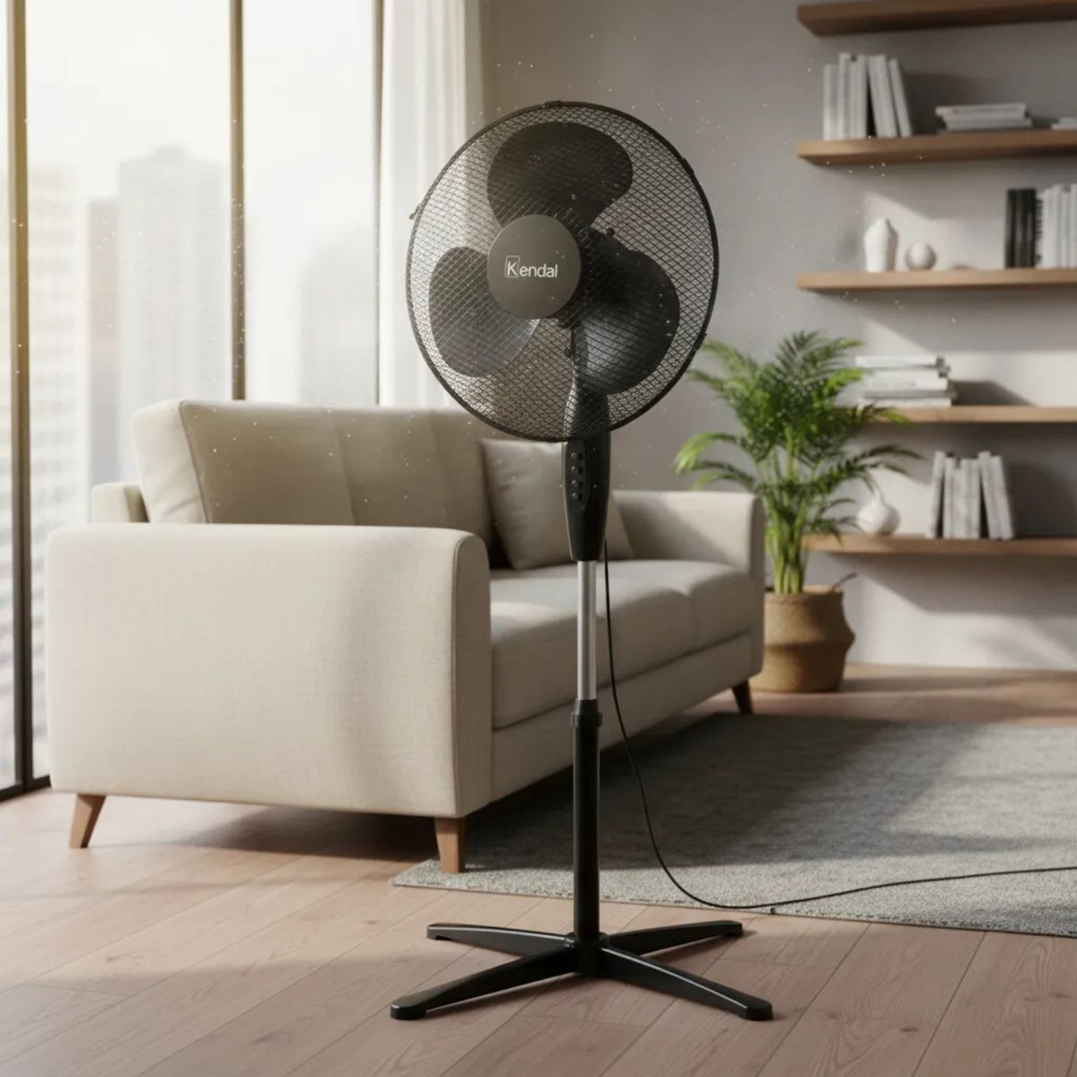 KENDAL - Ventilador Pedestal Silencios 16 Pulgadas Kvp-basic25 Kendal