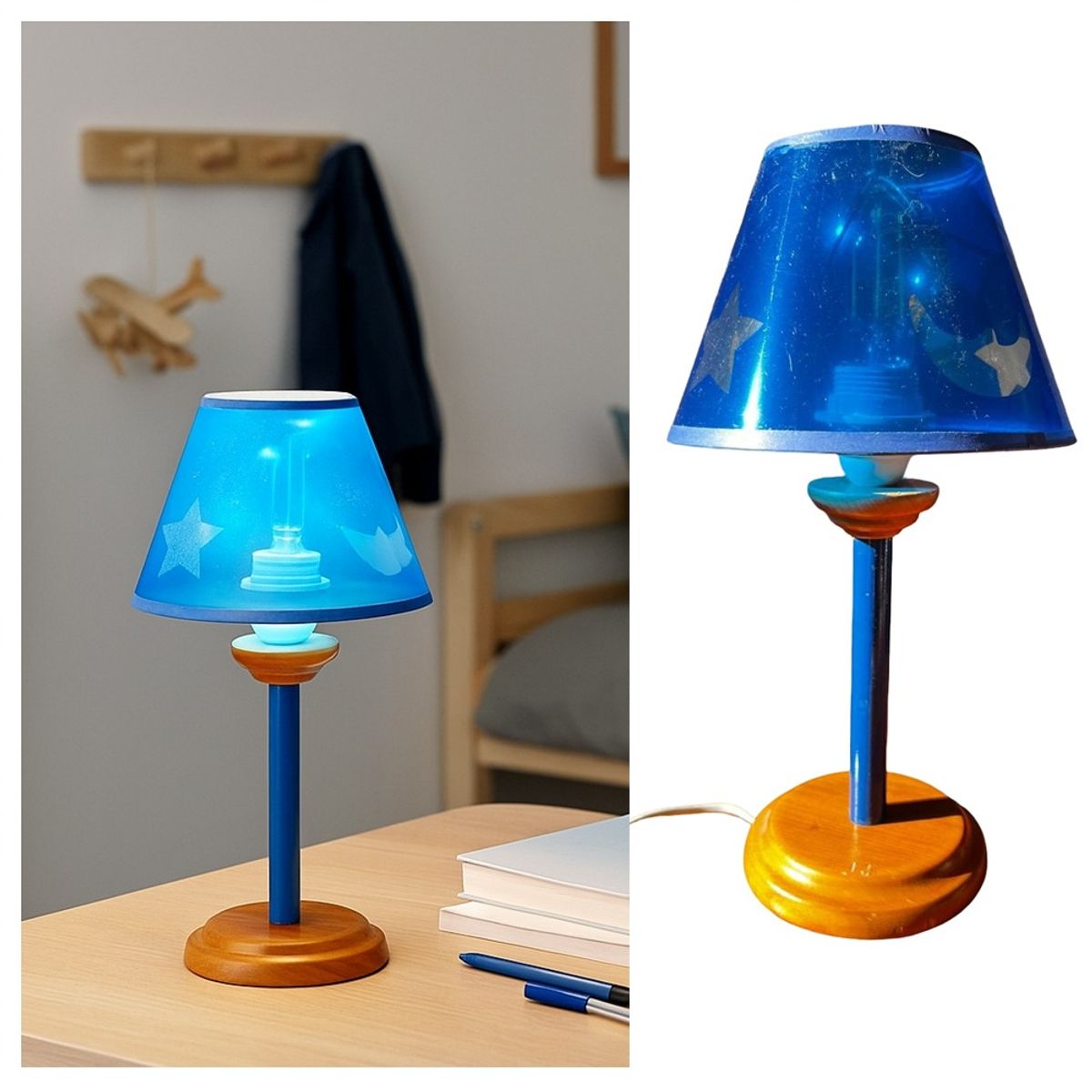 CAROLD STEVENS - Lámpara de Sobremesa Estrella