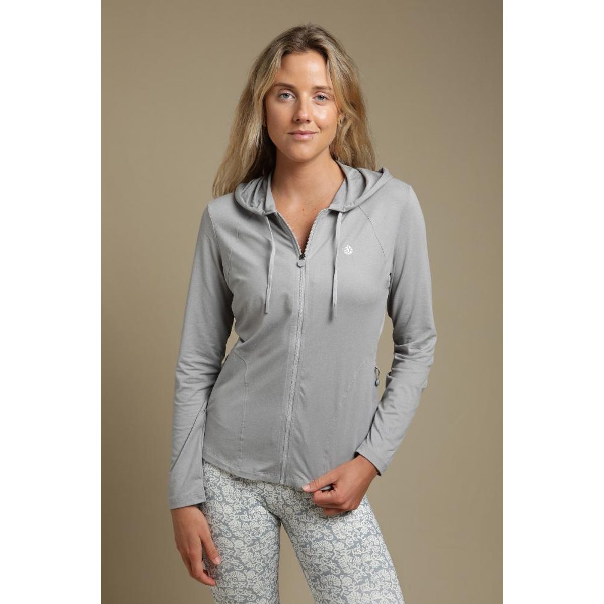 MALI - Full Zip Hoodie Grey