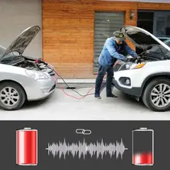 GENERICO - Cable para Puente de Batería de 2000A que Revive tu Auto al Instante