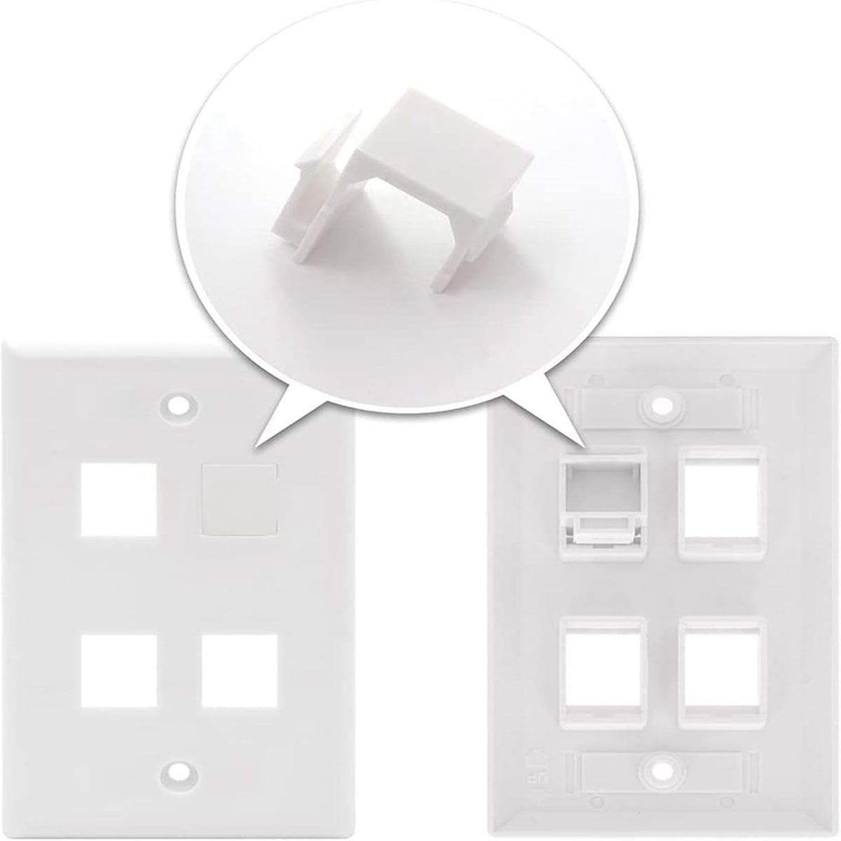 ATLANTICSWIRE - PACK DE 10 TAPAS PARA PLACA A MURO