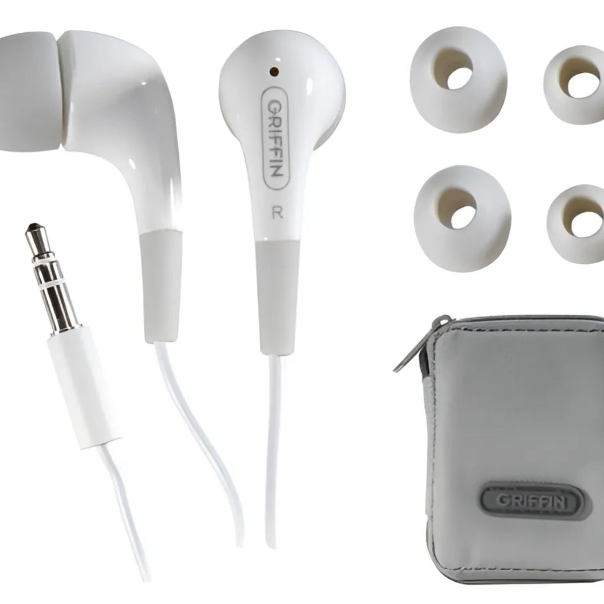 GENERICO - Audifonos In Ear 35mm Griffin Earthumps Blanco