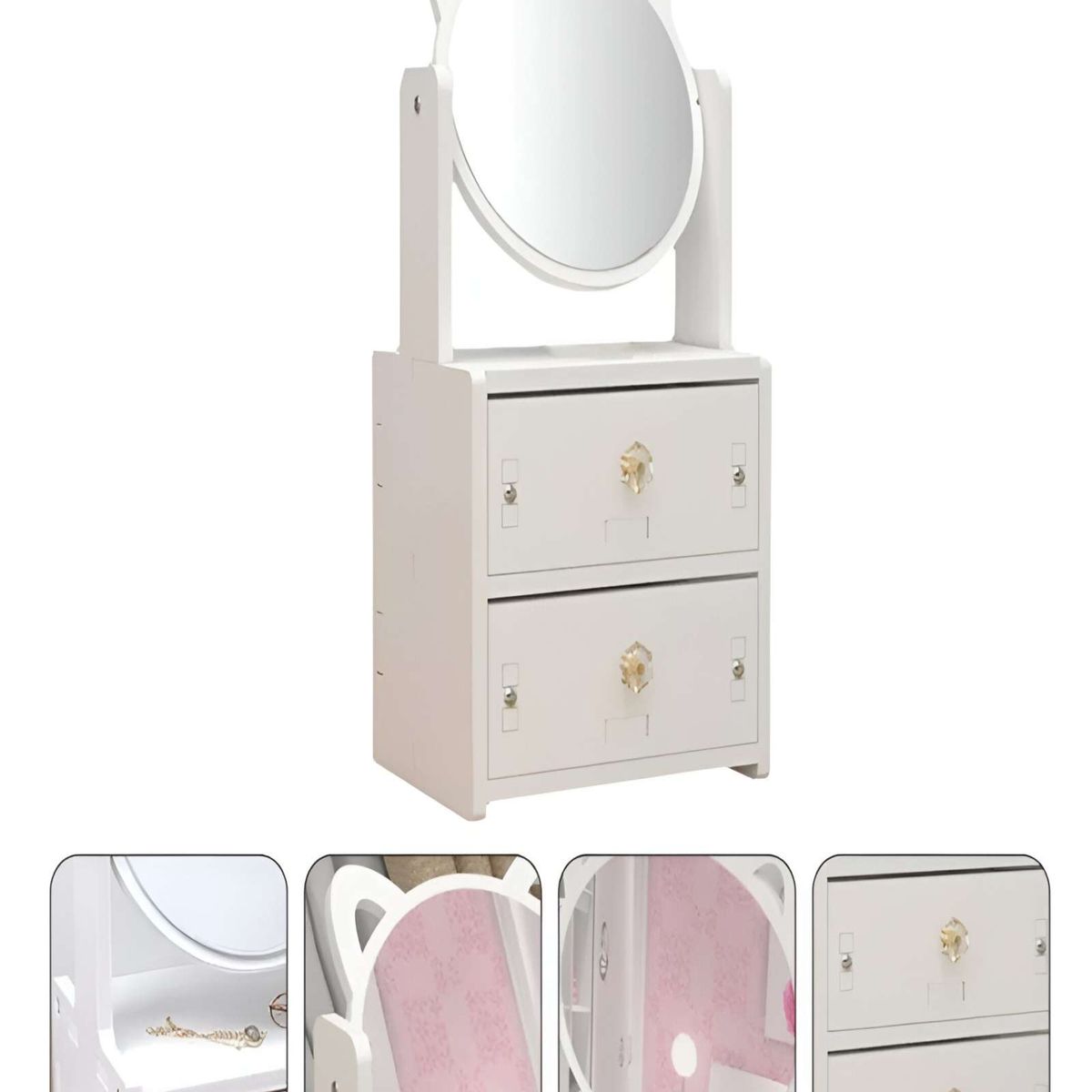 GENERICO - ORGANIZADOR DE MAQUILLAJE DISEÑO GATITO