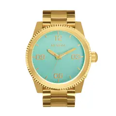 NIXON - Reloj Corporal Gold Turquoise Gold