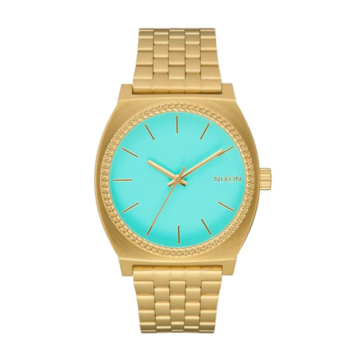 NIXON - Reloj Nixon Time Teller Gold Turquoise Gold