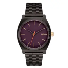 NIXON - Reloj Time Teller Gunmetal Blackberry Gold