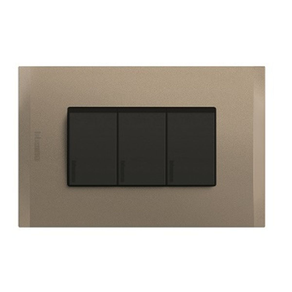 BTICINO - Interruptor 9-32 Bticino 10Ax 250V Antracita Terra Nobile