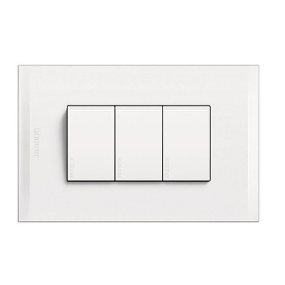 BTICINO - Interruptor 9-32 Bticino 10Ax 250V Blanco Nobile