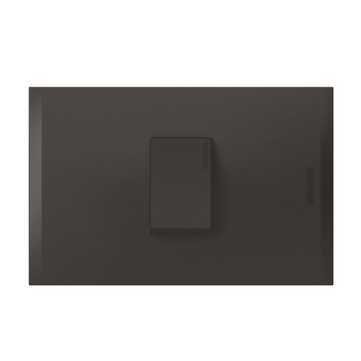 BTICINO - Interruptor 9-12 Bticino 10Ax 250V Antracita Black Nobile