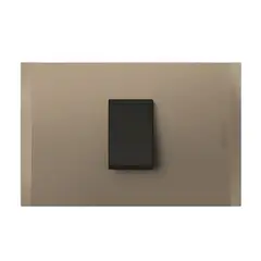 BTICINO - Interruptor 9-12 10Ax 250V Antracita Black Nobile