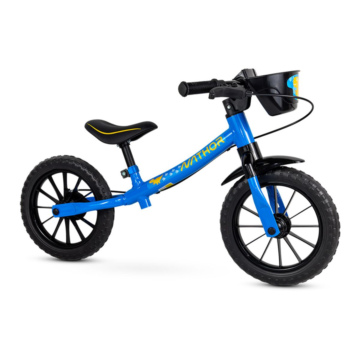 INFANTI - Bicicleta de Balance con Frenos Azul Nathor