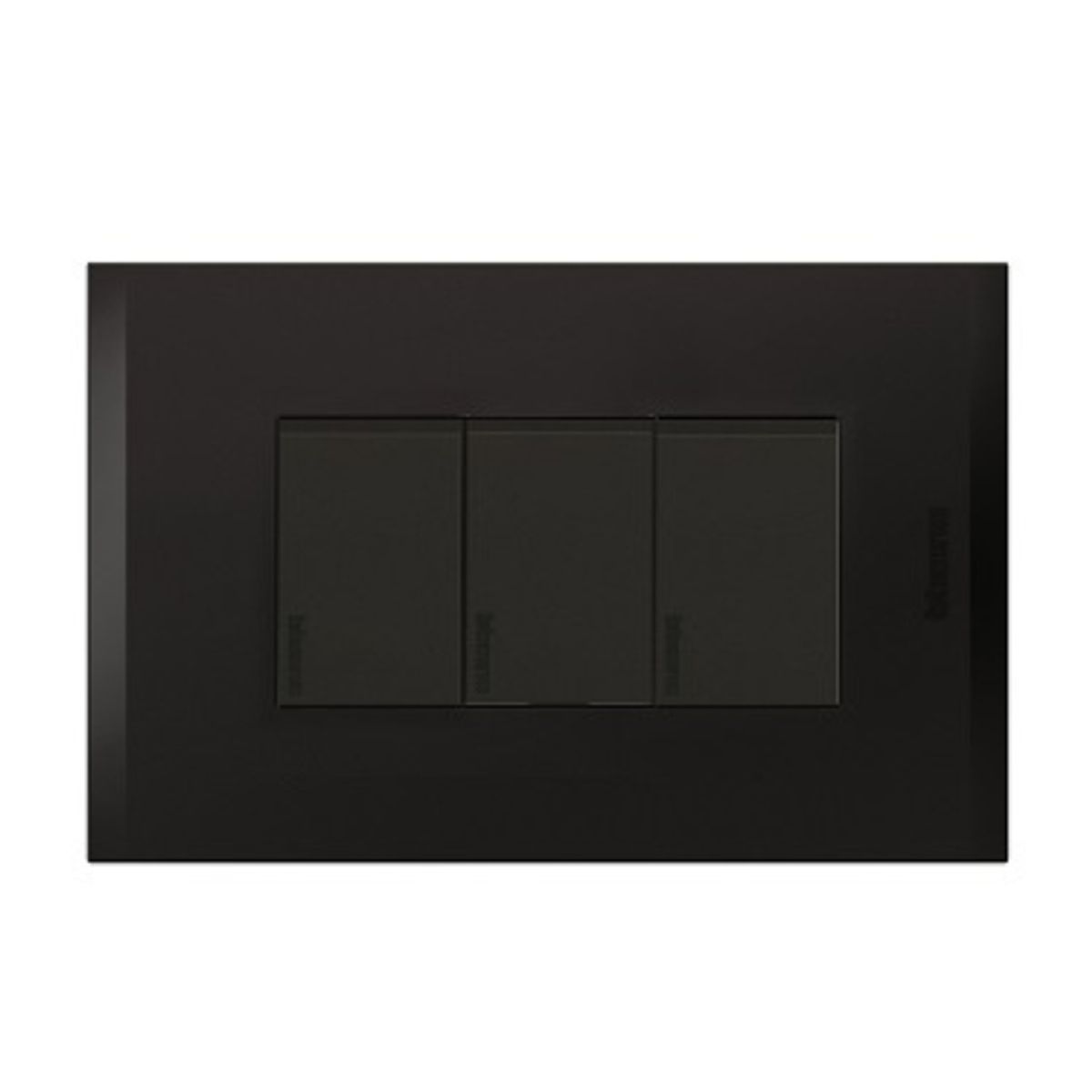 BTICINO - Interruptor 9-32 Bticino 10Ax 250V Antracita Black Nobile