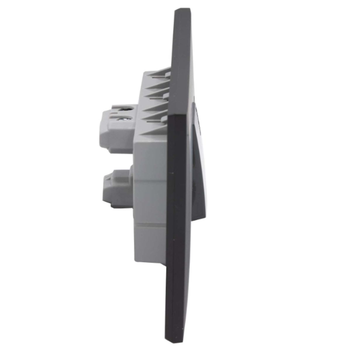 BTICINO - Interruptor 9-24 Bticino 10Ax 3 Vias 250V Antracita Black Nobile