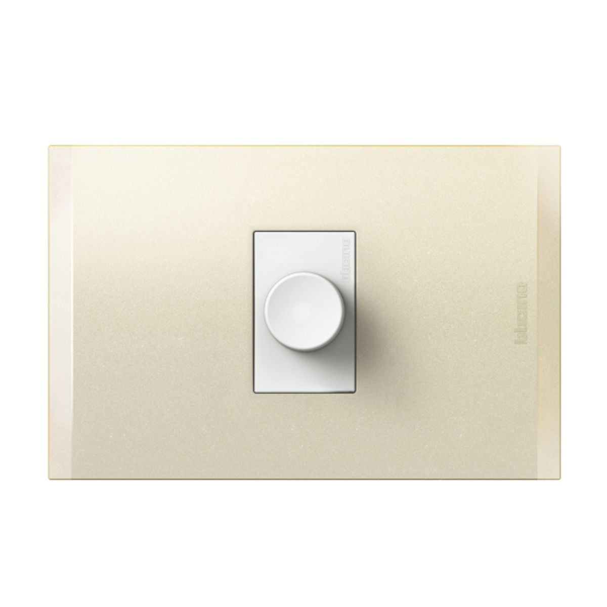 BTICINO - Dimmer Universal Con Perilla Bticino 200W Blanco Perla Nobile